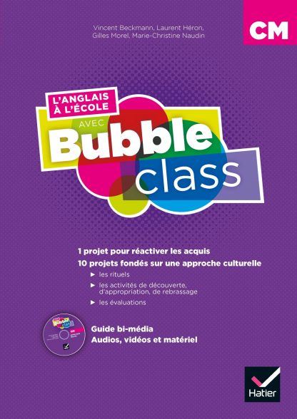 Couverture de la ressource pédagogique "L'anglais à l'école avec Bubble Class CM"