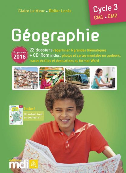 Couverture de la ressource pédagogique "Géographie CM"