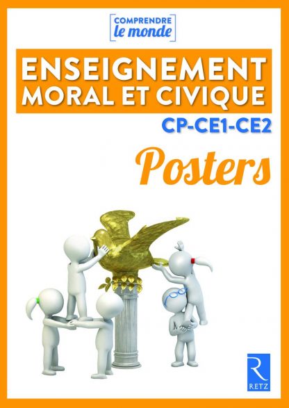 Couverture de la ressource pédagogique "Posters Enseignement moral et civique CP-CE1-CE2"